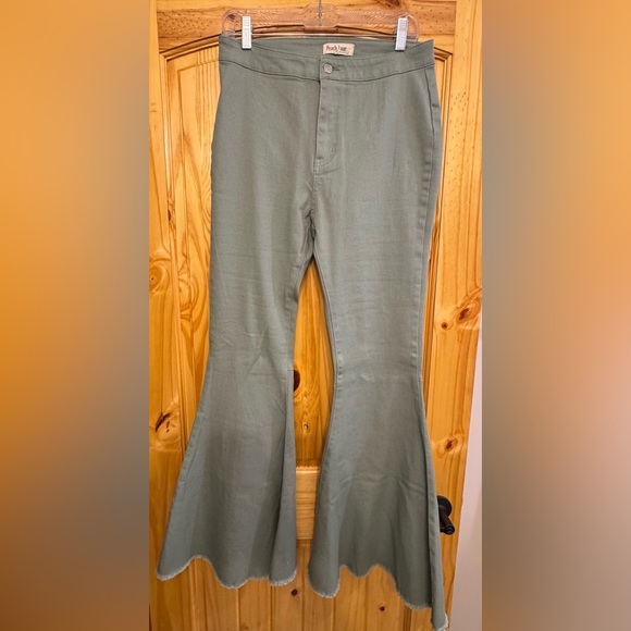 Peach Love California Pants - Peach Love California Olive Pants